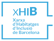 Logo de la Xarxa d’Habitatges d’Inclusió de Barcelona (XHIB)